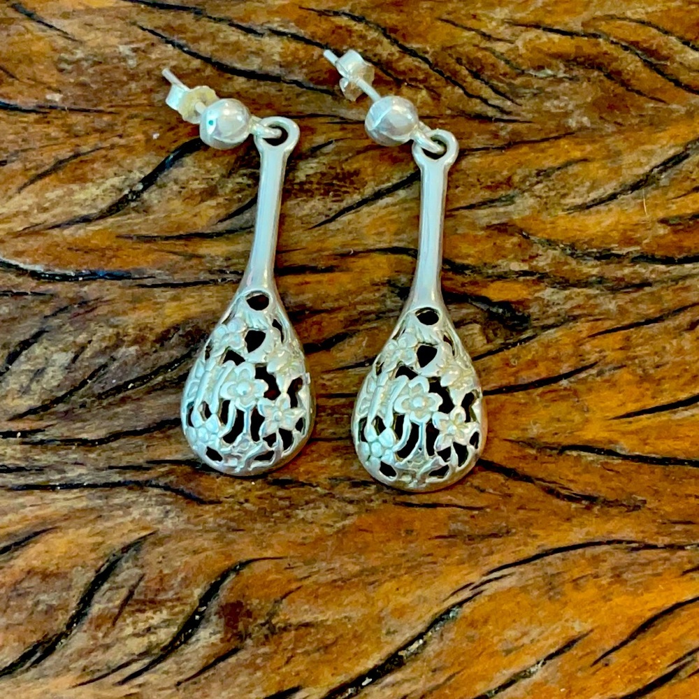 Sterling silver earrings